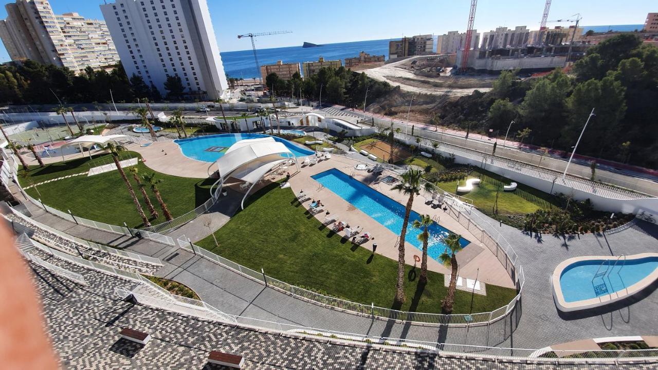 Sunny Morning Of Costa Blanca - Sunset Waves Benidorm Apartment Exterior photo